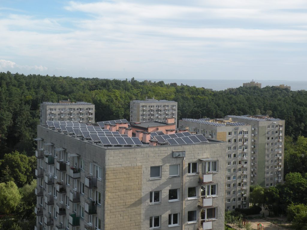 Słoneczne zagłębie w Sopocie (zdj. WFOŚiGW w Gdańsku)